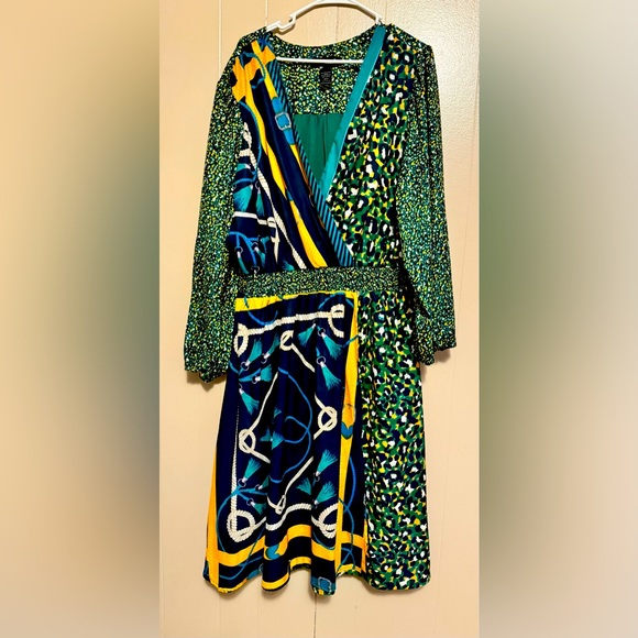 Ashley Stewart midi dress size 22/24 but fits a 3x - Picture 1 of 3